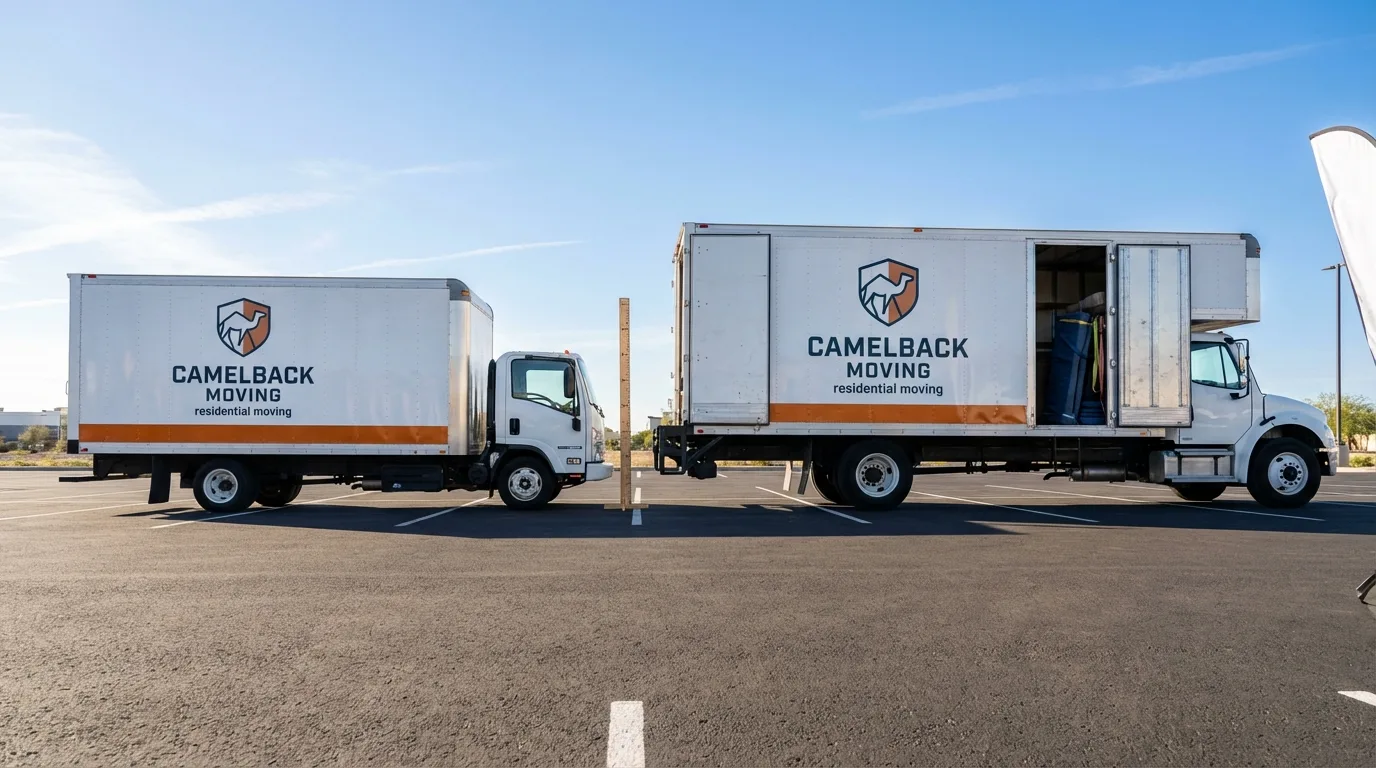 Moving truck size capacity guide in Ida Grove